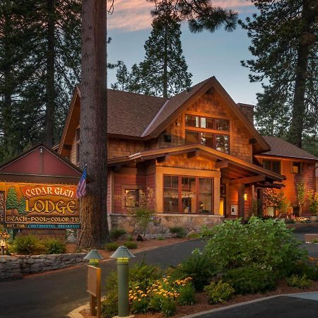 Cedar Glen Lodge Tahoe Vista Exterior foto